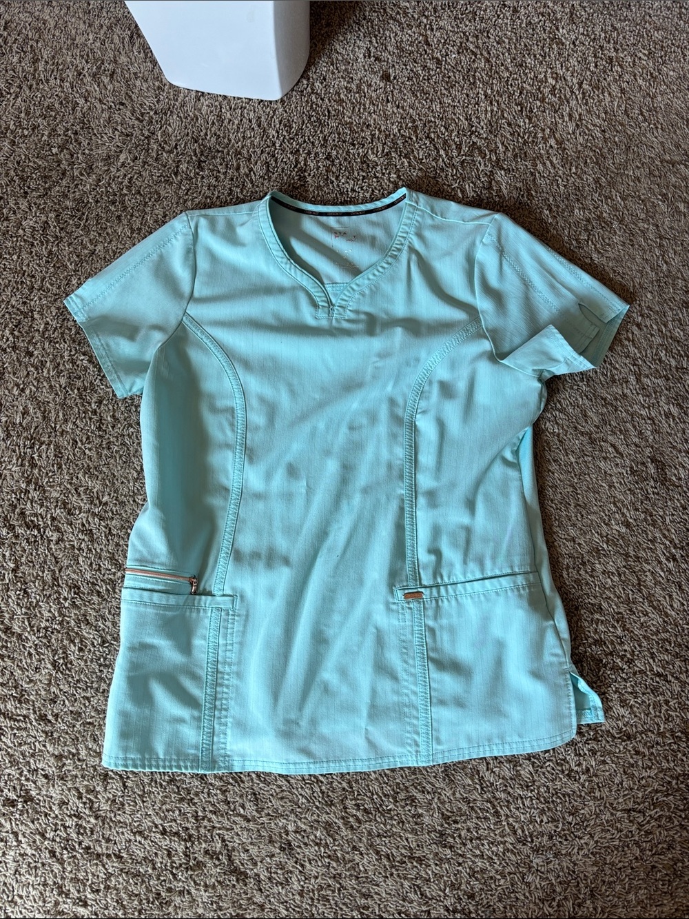 Cherokee “Clearwater” V-Neck Short Sleeve Scrub Top